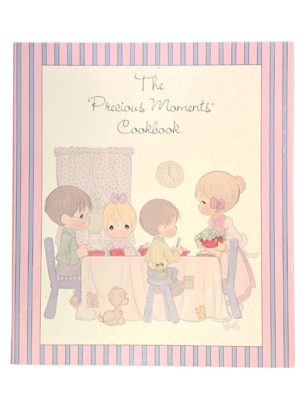 Vintage The Precious Moments Cookbook Spiral-Bound 1988 Enesco Recipes Artwork